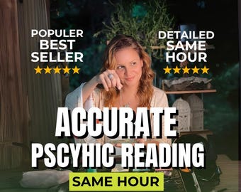 Accurate Psychic Reading, Same Hour Psychic Insights, Fast Love Reading, Medium Reading No Tools, Career General Predictions, Quick Guidance