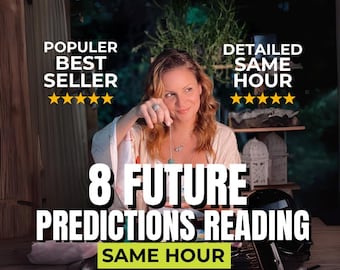 8 Future Psychic Predictions, Fortune Teller Reading, Same Hour Love Reading, Tarot Cards Guidance, Medium Advice, Future Psychic Reading