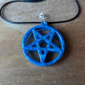Pentacle pendant necklace