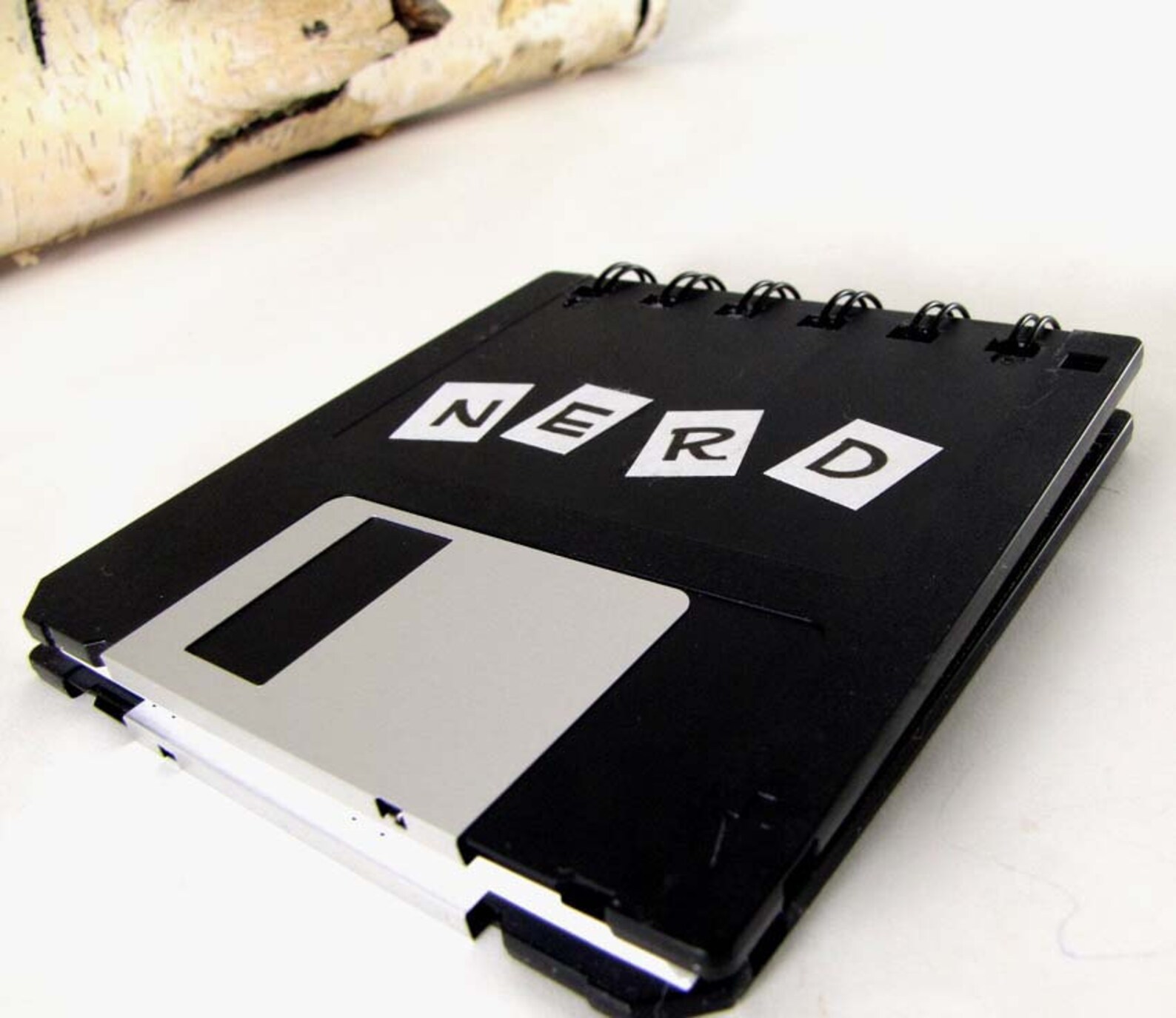Original Nerd Recycled Blank Floppy Disk Mini Notebook in Black - Etsy