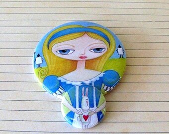 Alice In Wonderland Set of 2 Pins