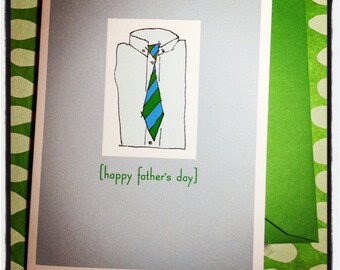 Father's Day single card - Happy father's day