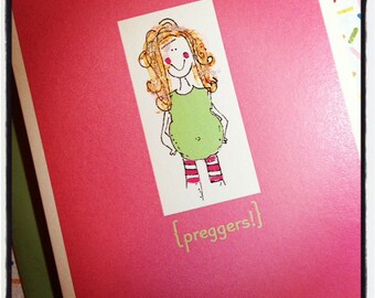 Preggers single card - Happy Pregnancy