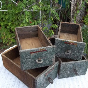 Vintage Farmhouse Rustic Wood Box