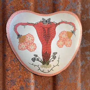 Uterus Garden Magnet image 1