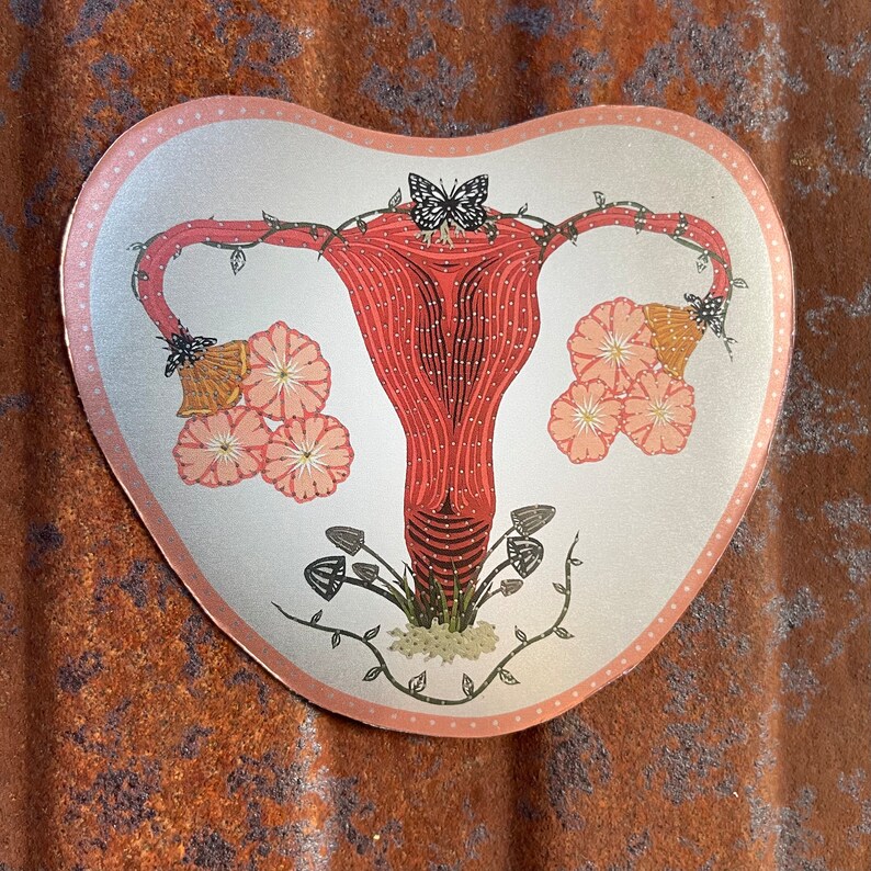 Uterus Garden Magnet image 1