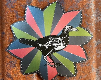 Bird Skeleton Magnet