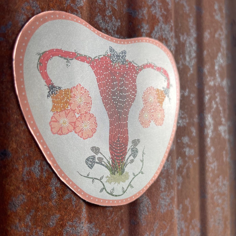 Uterus Garden Magnet image 2