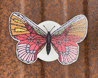 Metamorphosis Butterfly Magnet