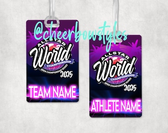 Etiqueta de bolsa ASW PALM TREE