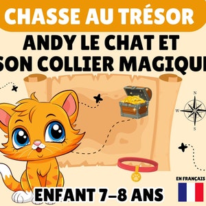 Treasure hunt Cat 7-8 years old