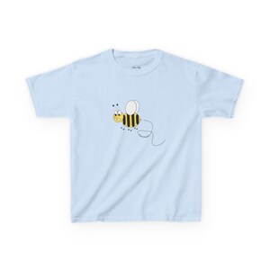 Bee Happy Kids Tee - Cute Bee Design, Summer Fun, Birthday Gift, Playtime Apparel, Motivational