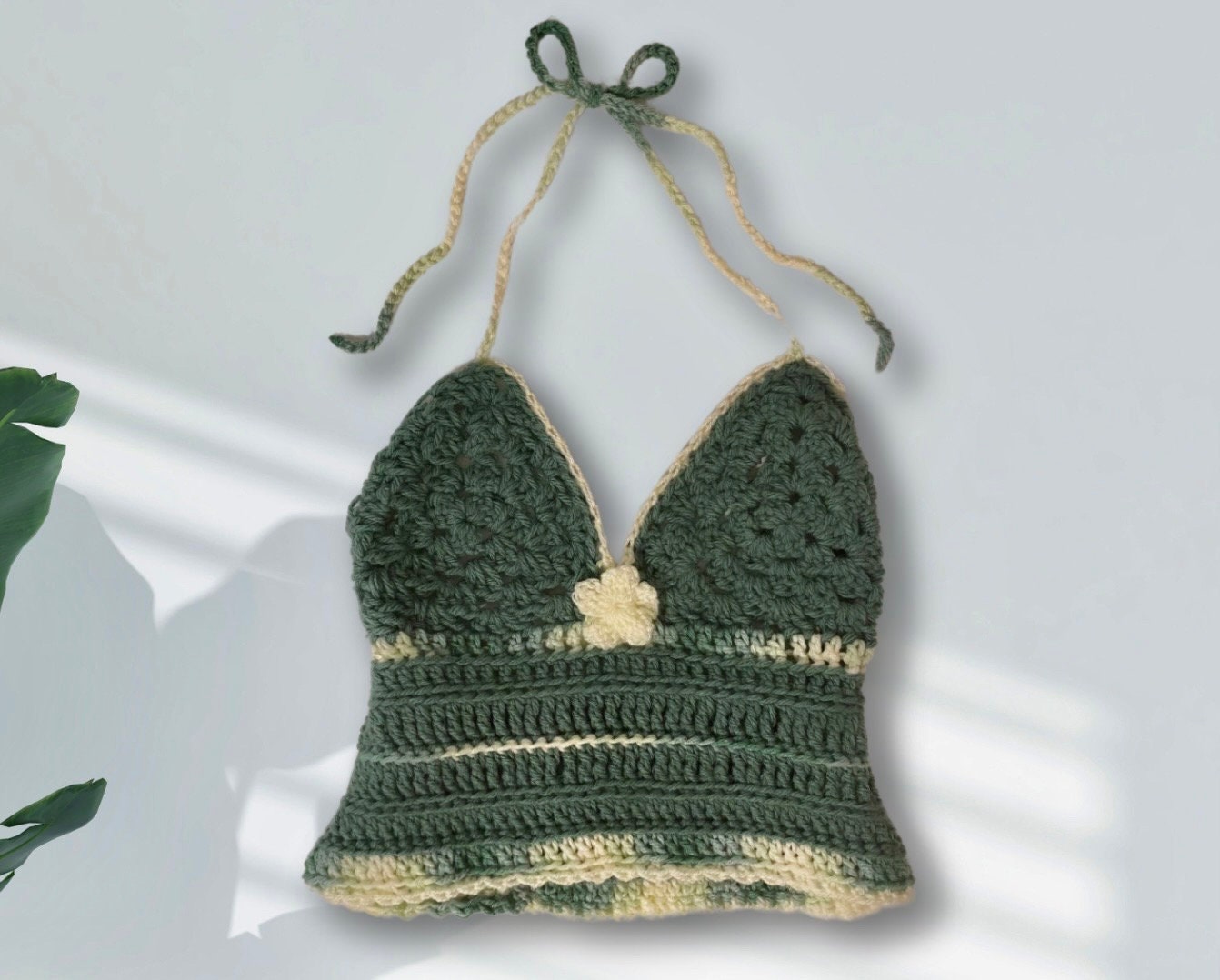 FLORAL CROCHET LACE CAMI main image 1