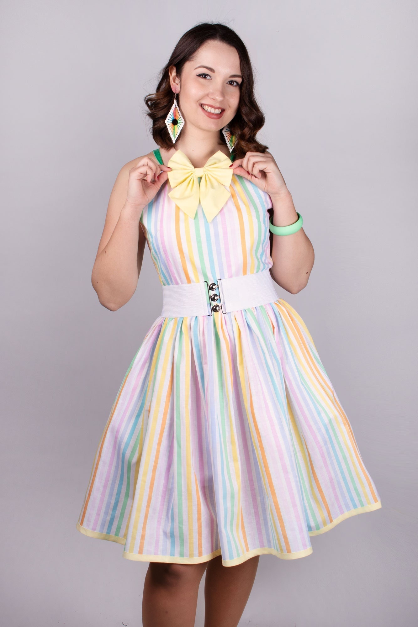 12+ Pastel Rainbow Dress