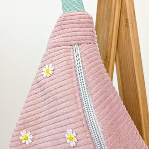 Pastell Cord Hipbag Bauchtasche Daisies - 2 Farben