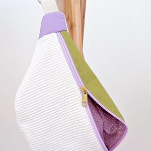 Colourblocking Hipbag Bauchtasche Cross Body Bag Pastell
