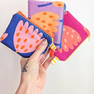 Bunte Cord Colorblock Geldbörse Geldbeutel für Kinder TULIPS