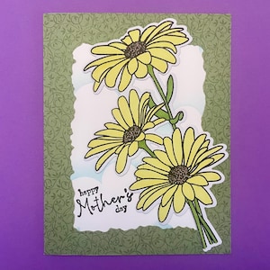Carte tournesol joyeuse fête des mères, découpée à la main, pour maman, pour parent, pour femme, pour grand-mère, mai, maman, amour, printemps