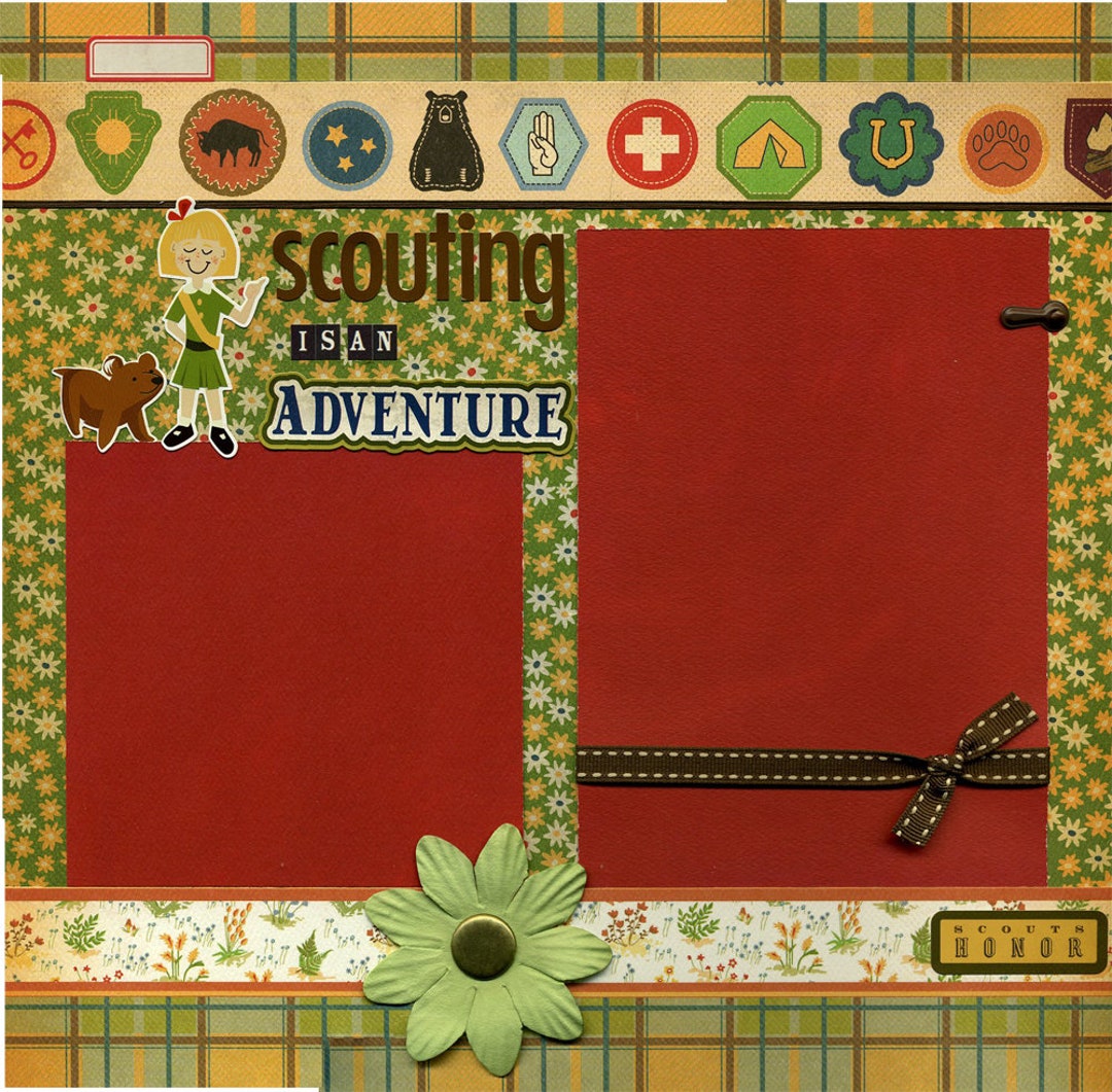 How We Do Family Premade Scrapbook Pages Ez Layout 4402