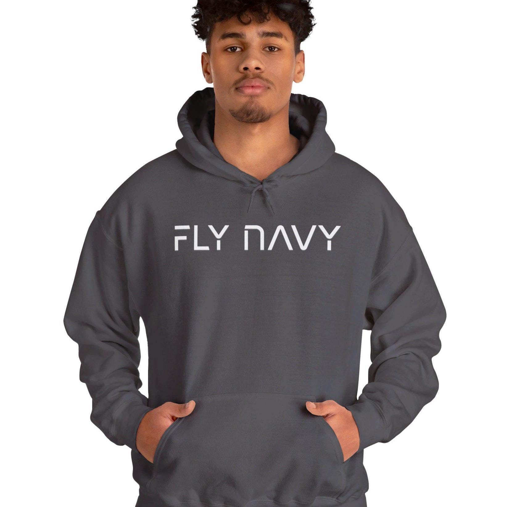 FLY NAVY Hoodie Unisex Heavy Blend Hooded Sweatshirt 4 Colors 8 Sizes US Naval Aviation P 3 Design Great Gift for Military Etsy UK