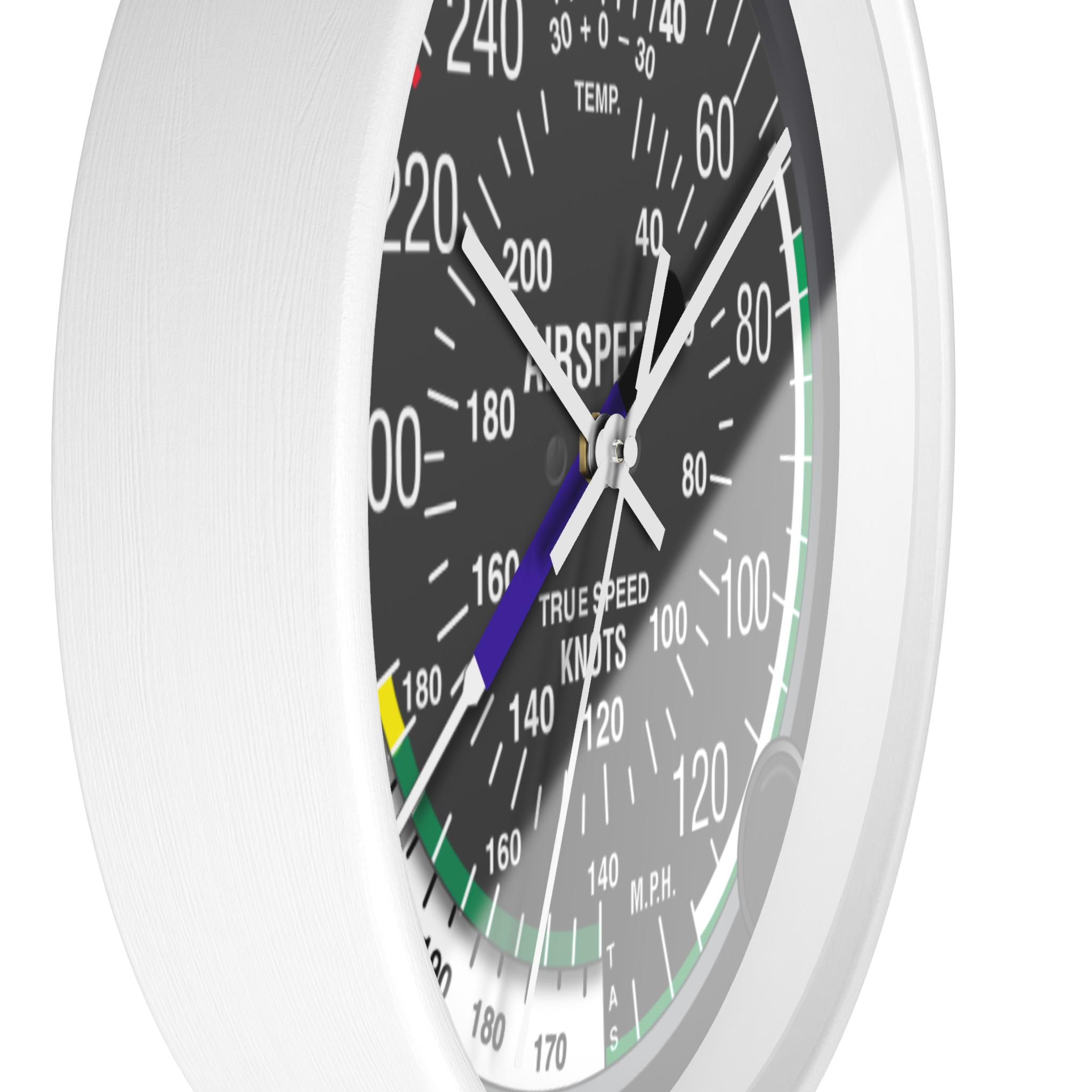 Aviation Wall Clock, Airplane Navigation Instrument Dial Clock, Pilot ...