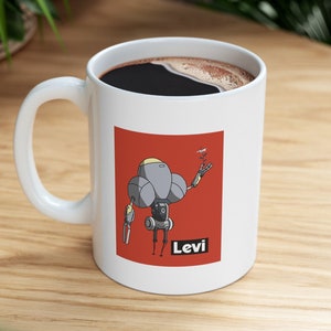 Scavengers Reign "Levi" Ceramic Mug, (11oz, 15oz)
