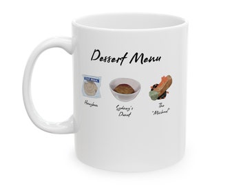 The Bear "Dessert Menu" Mug, (11oz, 15oz)