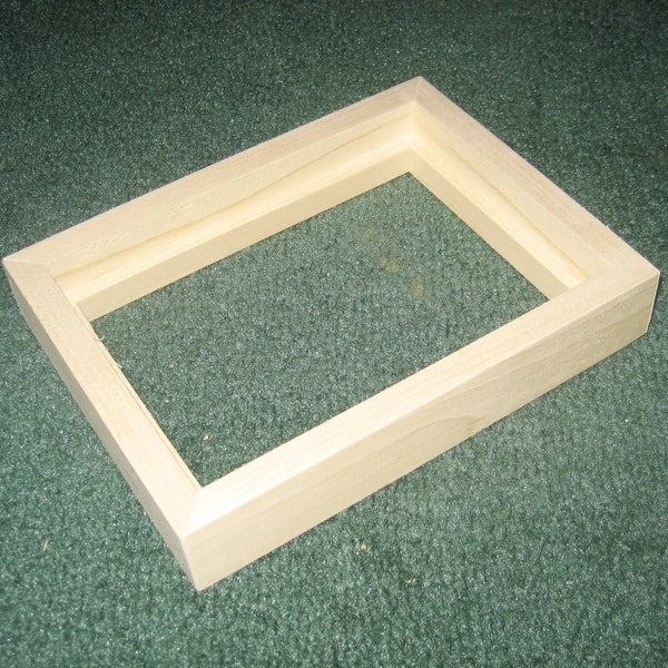 Float frame for 5x7   3/4" canvas or panel