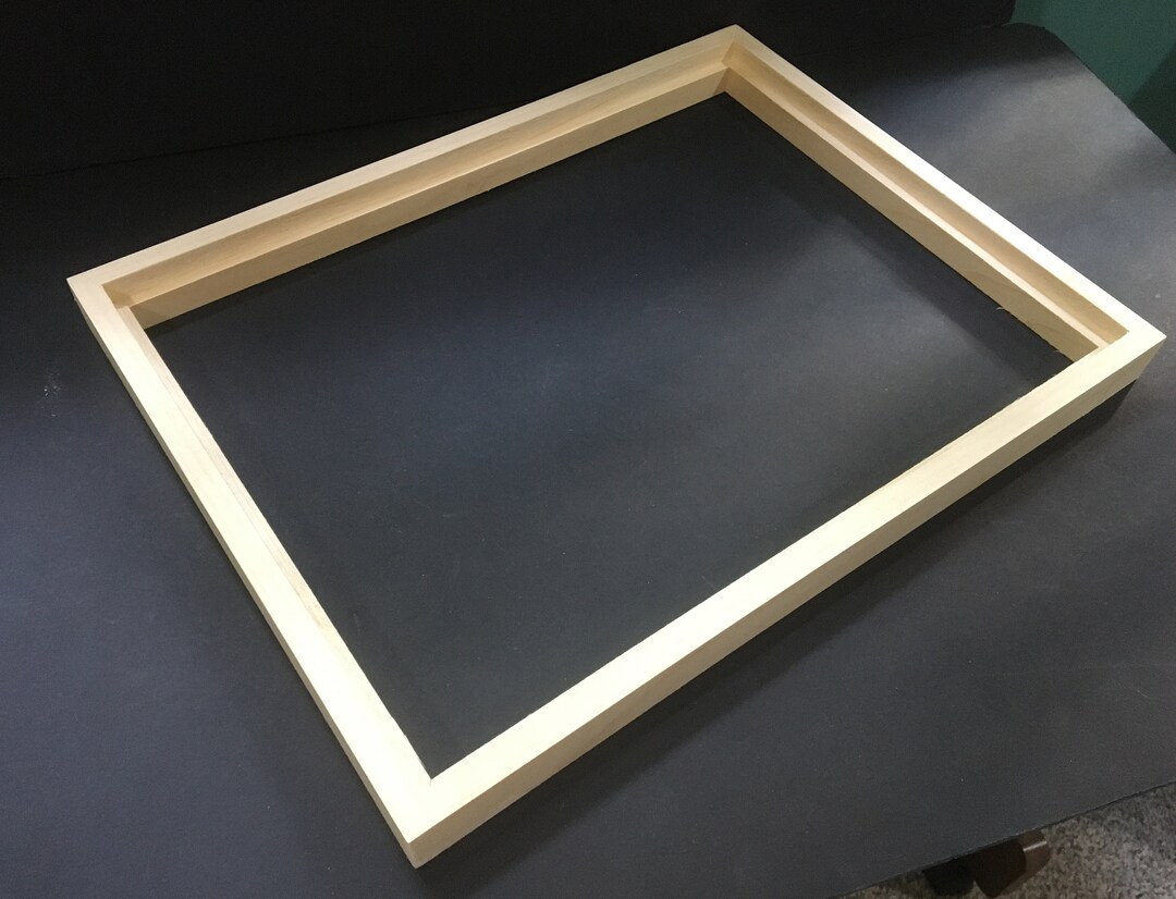 Float Frames unfinished for 12x16 Canvases or Panels Sets of Etsy