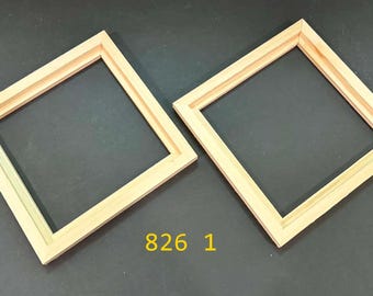 Float frames for 6x6 x 1/4" tiles or art (2)