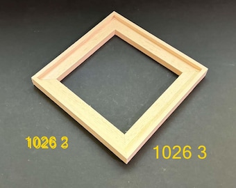 Marco flotante para baldosa o panel de 7x7 x 1/4".