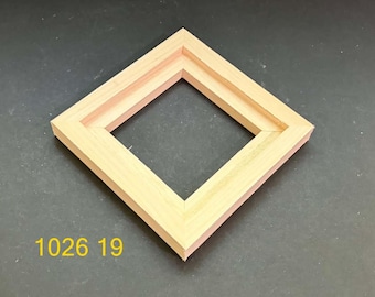 Marco flotante para baldosa de 4 1/4 x 4 1/4 x 1/4".