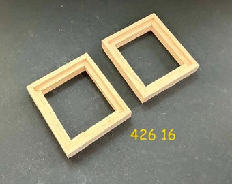 Float frames for 3 x 3 1/2  x 1/8"  art (2)