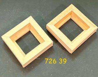 Float frames for 2 x 2  x 3//4"  art (2)