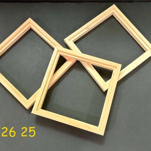Float frames for 6x6 x 1/8" art (3)