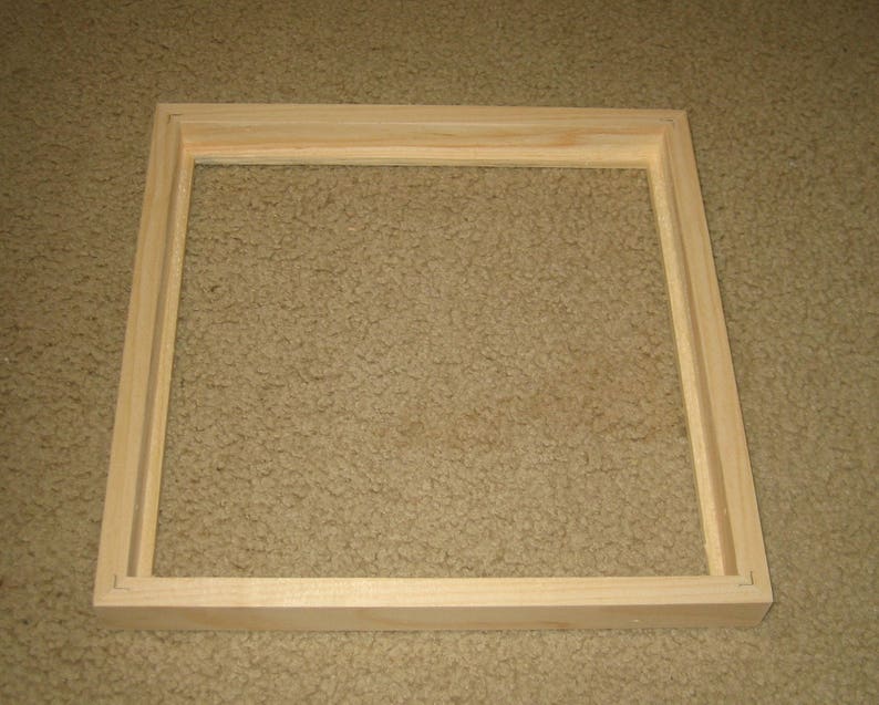 unfinished wood Frames deep rabbet for 8x8 canvases 6 Home Décor Home