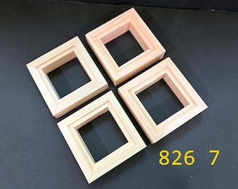 Float frames for 3x3 x 1/8"  art (4)
