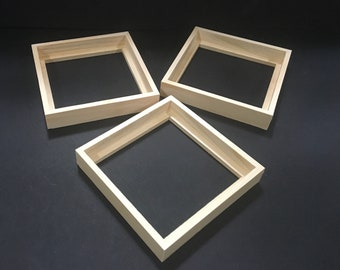 Float frames for 6x6 x 3/4" or less panels - set of three (3)