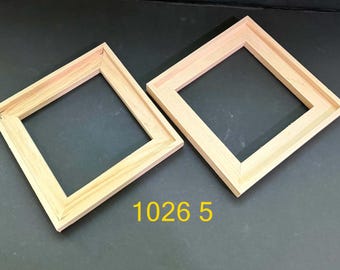 Marcos flotantes para baldosas o paneles de 6x6 x 1/4" (2)