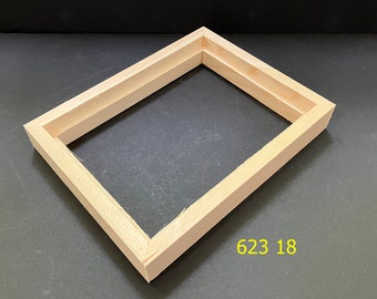 Float frame for 6x8 x 1/2" art
