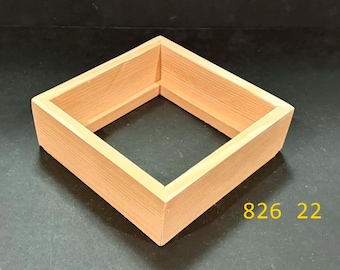 Float frame for 5x5 x 1 1/2" art