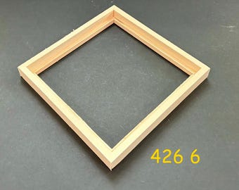 Float frame for 6x6x 3/8"  art