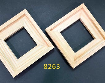 Float frames for 4 1/4  x 4 1/4 x 1/4" tiles or art (2)