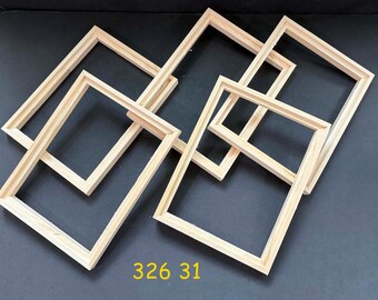 Float frames for 6x8x3/16" art (5)