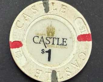 Trump’s Castle  Casino Chip Atlantic City