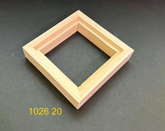 Marco flotante para baldosa de 4 1/4 x 4 1/4 x 1/4".