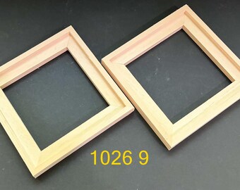 Marcos flotantes para baldosas o paneles de 6x6 x 1/4" (2)