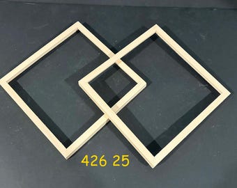 Picture frames 8x8 unfinished (2)