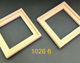 Marcos flotantes para baldosas o paneles de 6x6 x 1/4" (2)