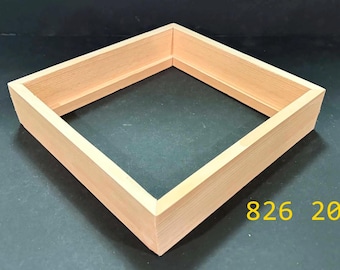 Float frame for 8x8 x 1 1/2" art